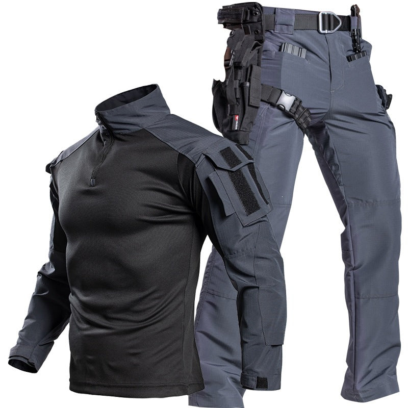 Herren Tactical Combat Set – Wasserdichtes Outdoor-Set mit Shirt &amp; Hose