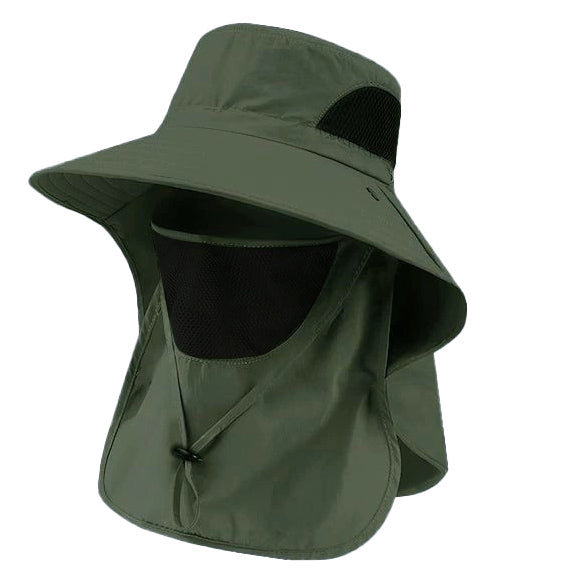 Sonnenschutzhut mit abnehmbarem Gesichtsschutz