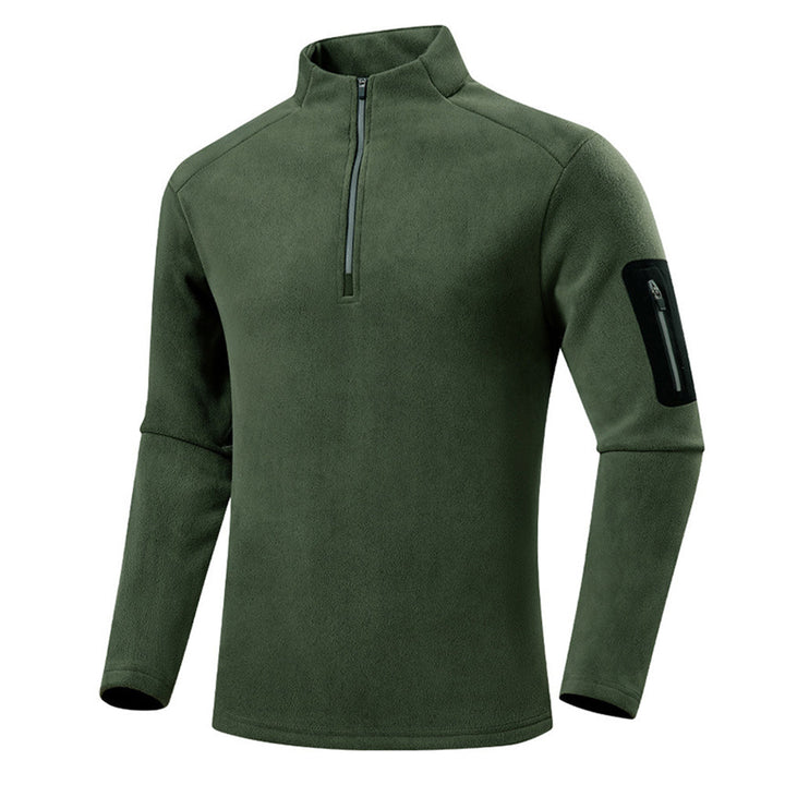 TWS RidgeWarm Herren Tactical Fleecepullover – Beidseitiges Fleece