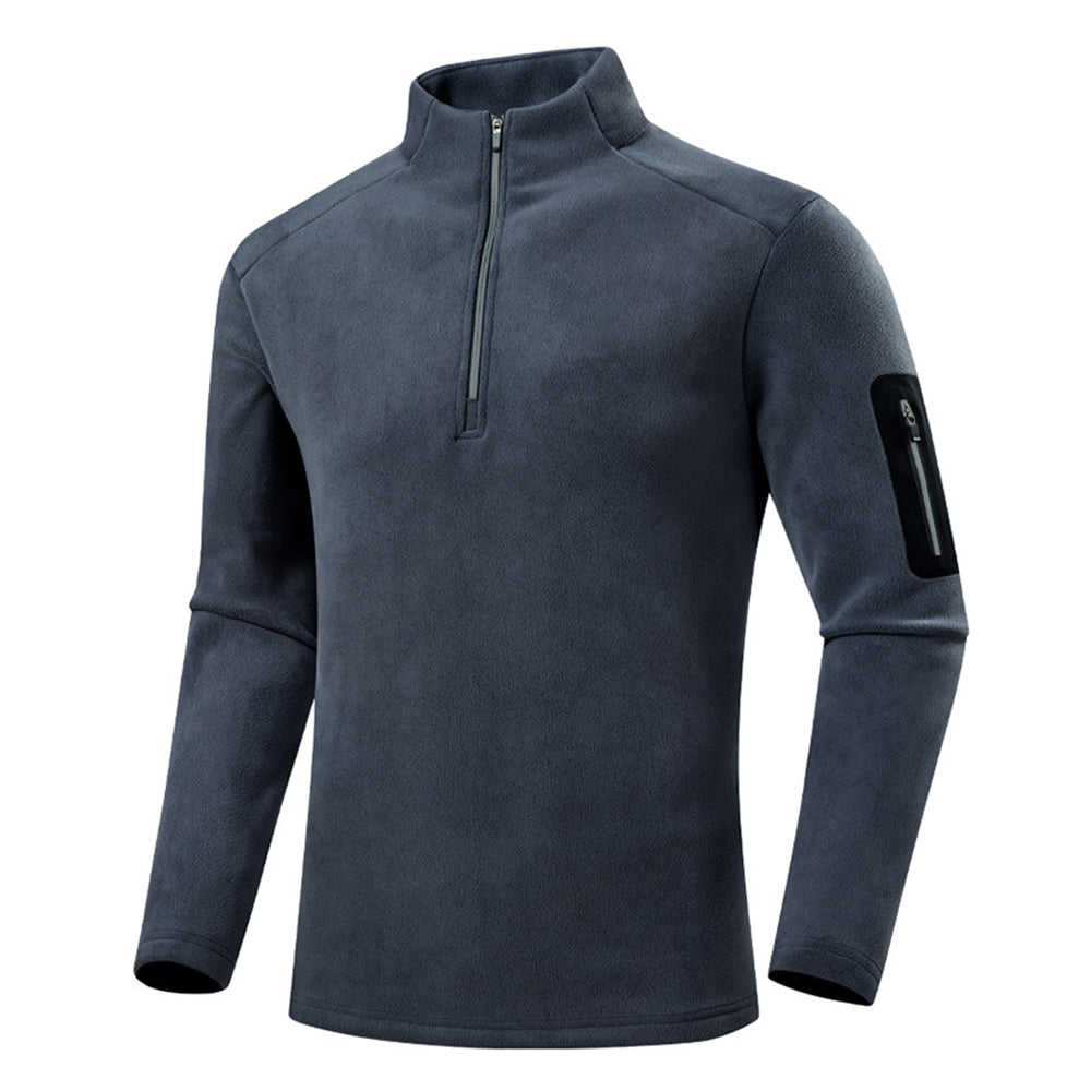 TWS RidgeWarm Herren Tactical Fleecepullover – Beidseitiges Fleece