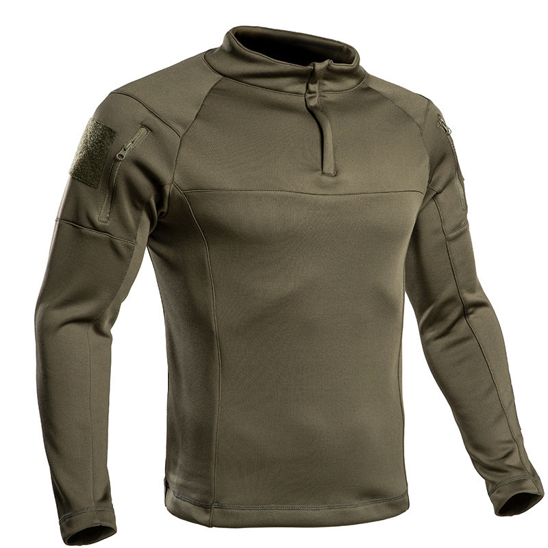 TWS Herren Tactical Fleecepullover – Wärmender Midlayer mit 1/4-Reißverschluss
