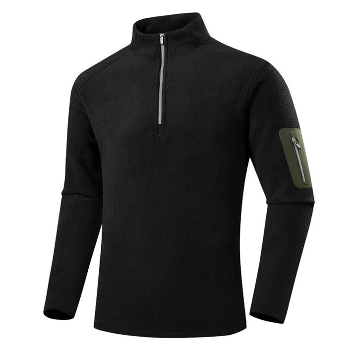 TWS RidgeWarm Herren Tactical Fleecepullover – Beidseitiges Fleece