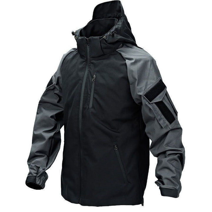 Herren Tactical Outdoorjacke – Wasserdicht mit Kapuze &amp; windabweisend