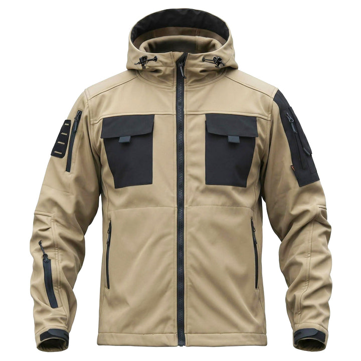 5-in-1 Softshell Taktikjacke – Wasserabweisend &amp; Allwetter