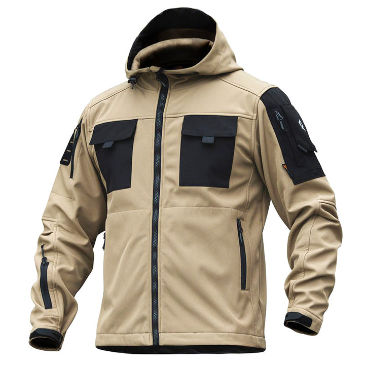 5-in-1 Softshell Taktikjacke – Wasserabweisend &amp; Allwetter