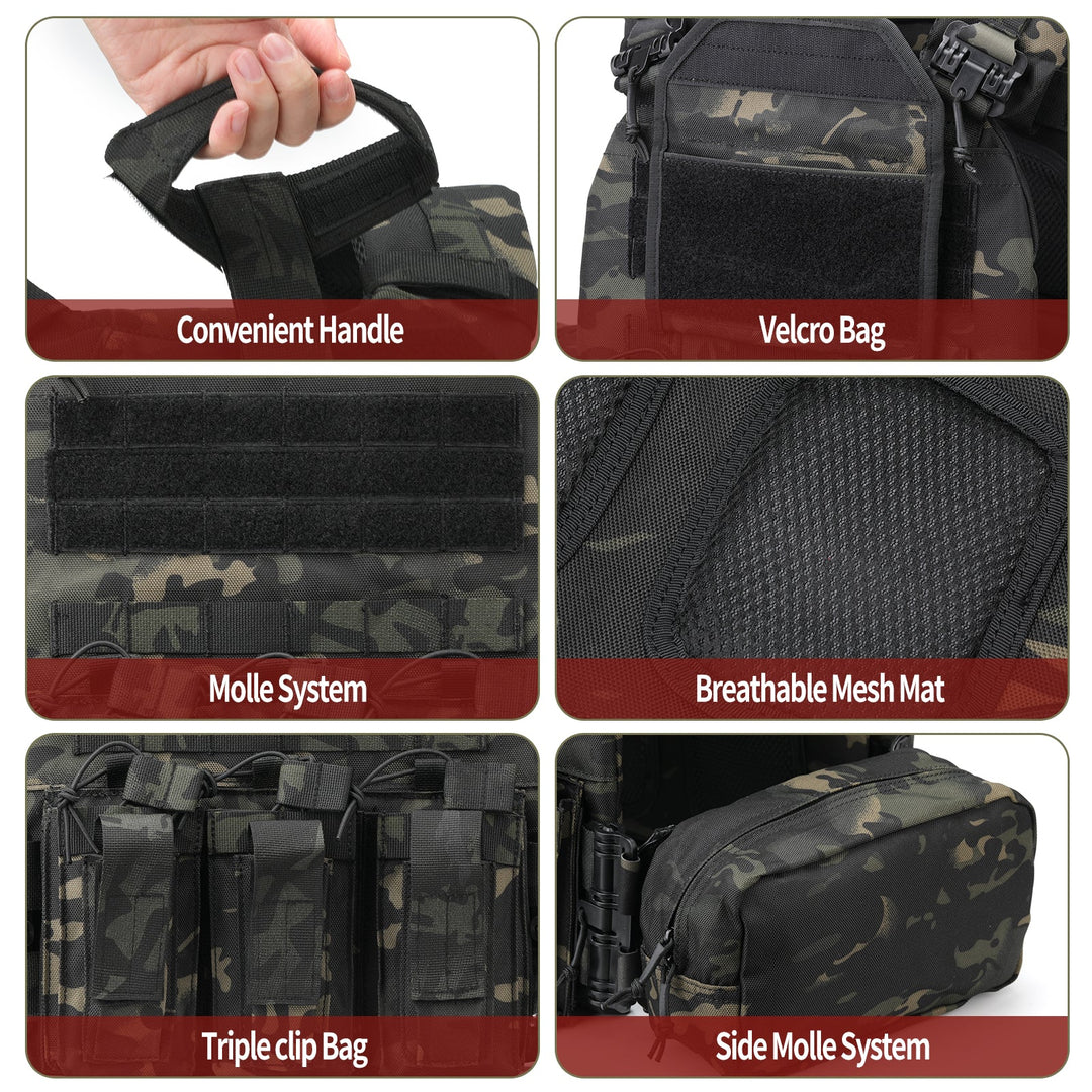 All Mission Quick Release Assault Tactical Vest - TWS USA