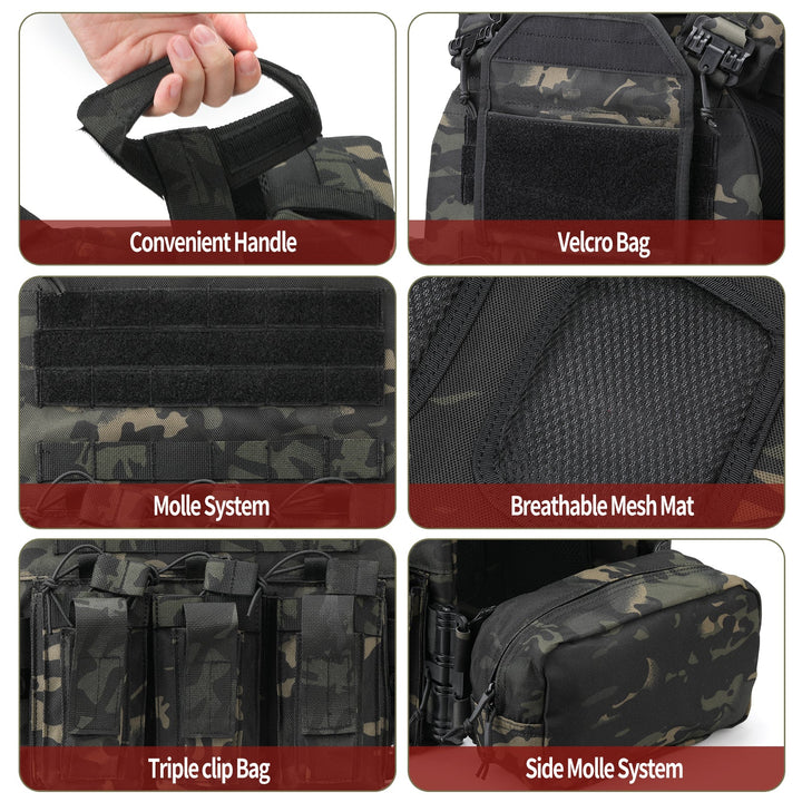 All Mission Quick Release Assault Tactical Vest - TWS USA