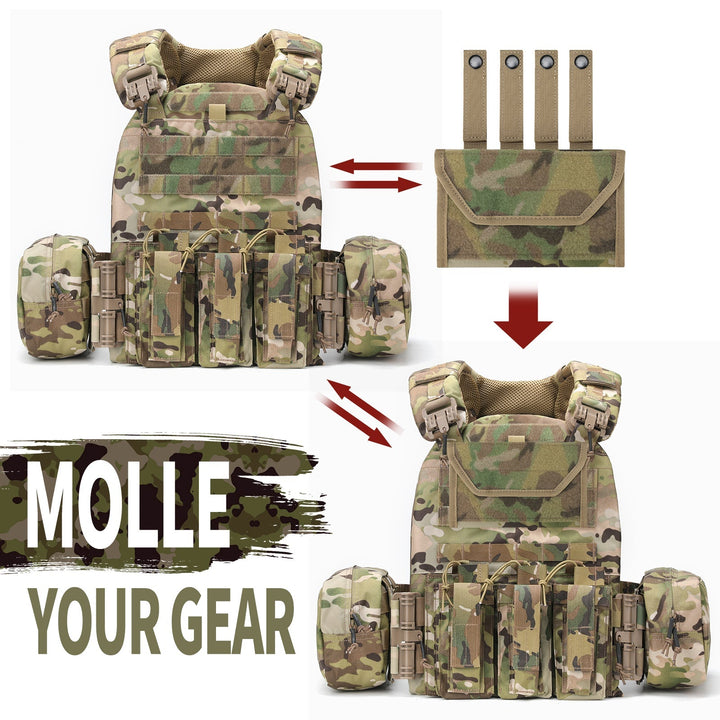 All Mission Quick Release Assault Tactical Vest - TWS USA