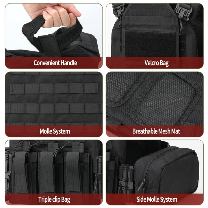 All Mission Quick Release Assault Tactical Vest - TWS USA