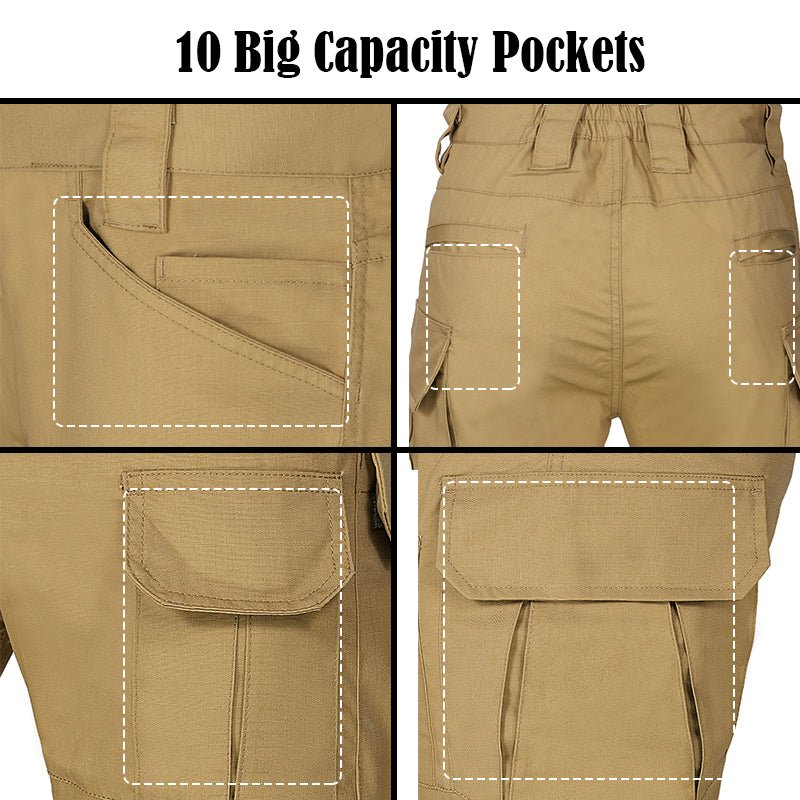 Archon IX8 Outdoor Waterproof Tactical Pants Desert Brown - TWS USA