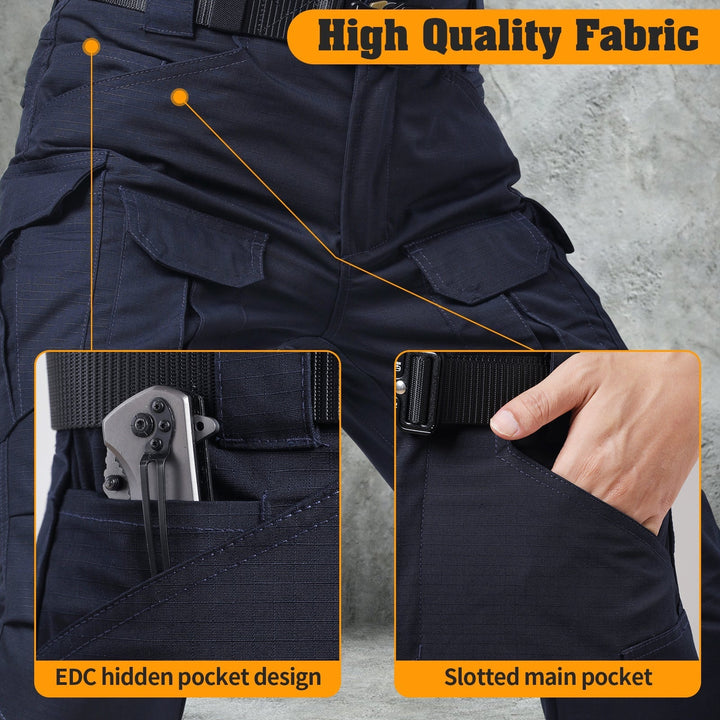 Archon IX8 Outdoor Waterproof Tactical Pants Navy Blue - TWS USA