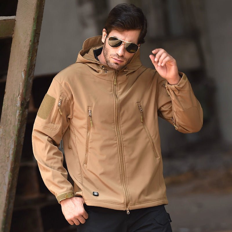 Archon Special Ops Soft Shell Tactical Military Jacket Coat - TWS USA
