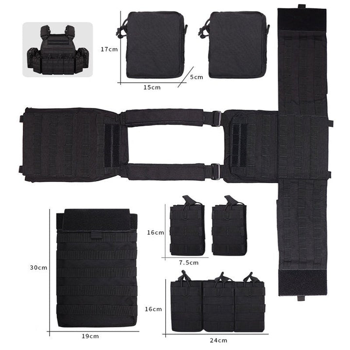 Assault X Quick Release Tactical Vest - TWS USA