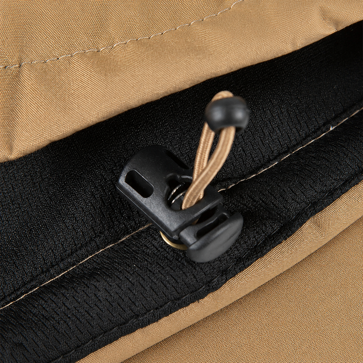 Herren Leichte Tactical Outdoorjacke mit Kapuze – Windbreaker mit mehreren Taschen