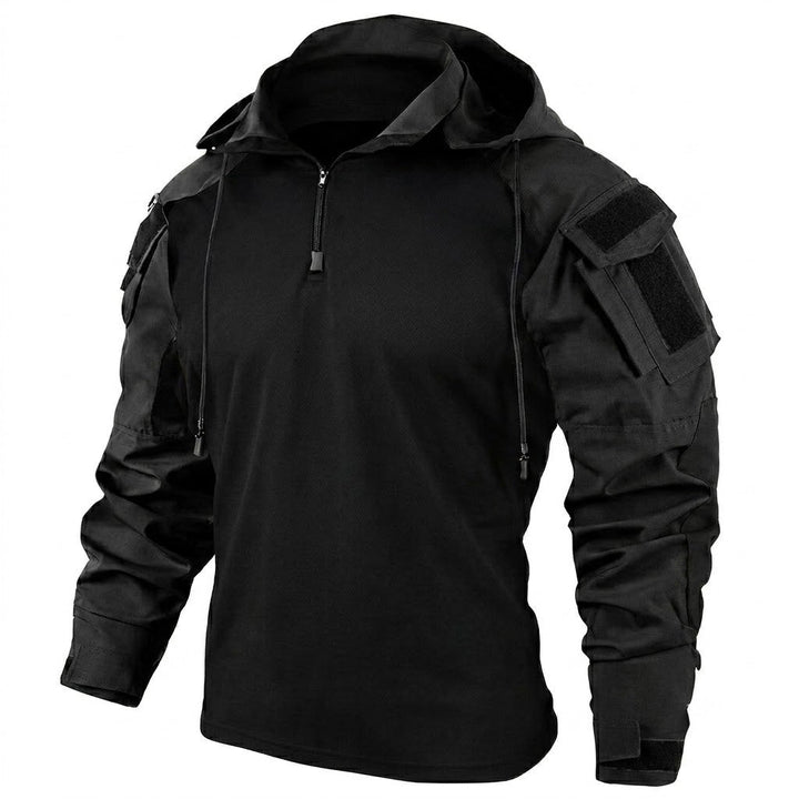 Herren Tactical Combat Hoodie – Schnelltrocknend mit Kapuze