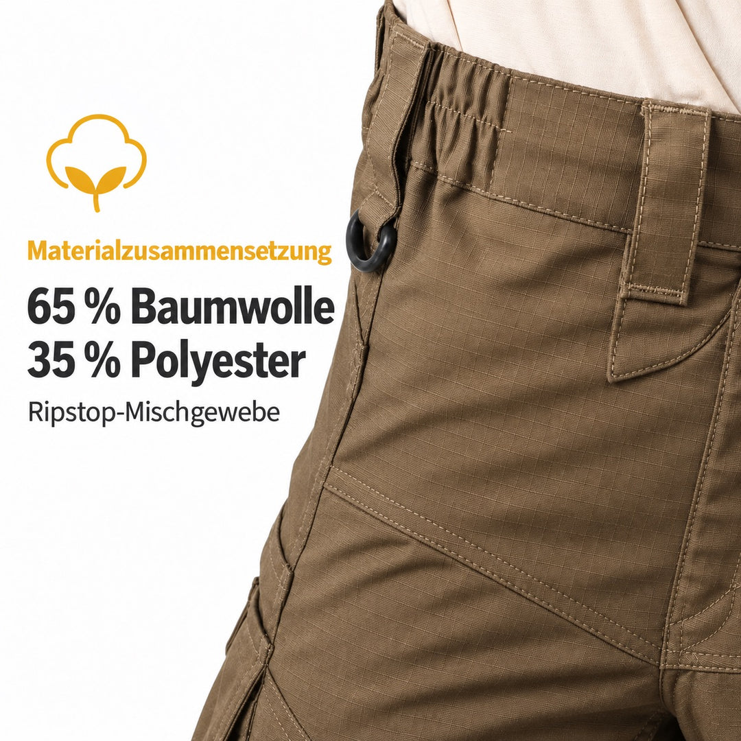 Cargohose für Herren – Urban Pro für Arbeit &amp; Outdoor – Coyote