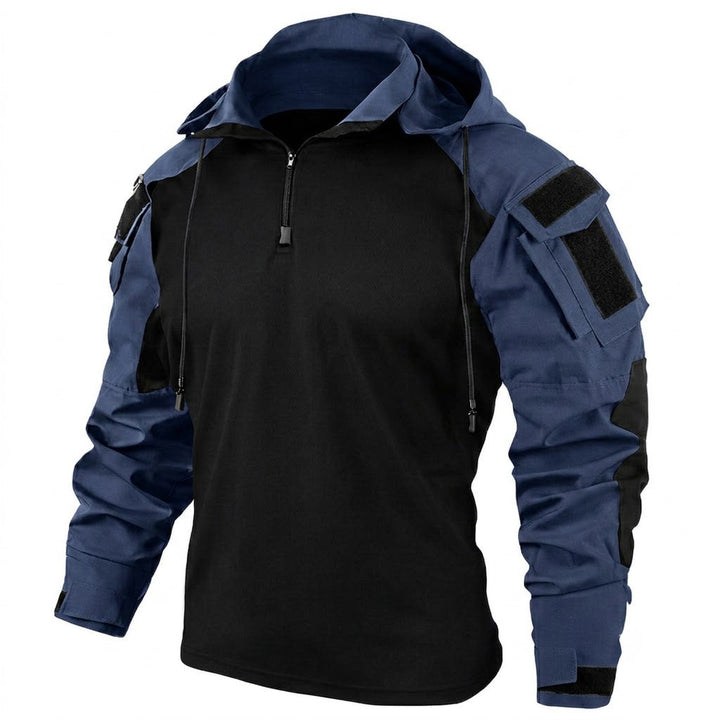 Herren Tactical Combat Hoodie – Schnelltrocknend mit Kapuze