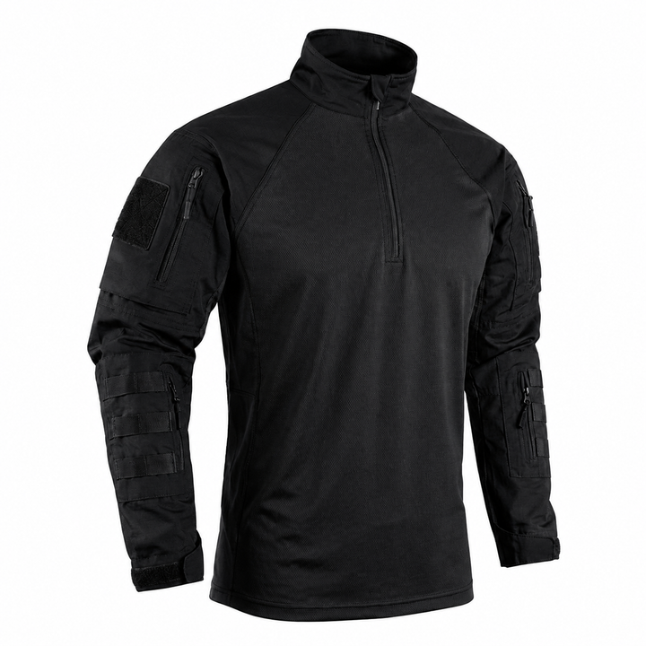 TWS Phantom Operator Herren Combat Shirt – Taktisches Outdoor-Shirt mit Ärmeltaschen