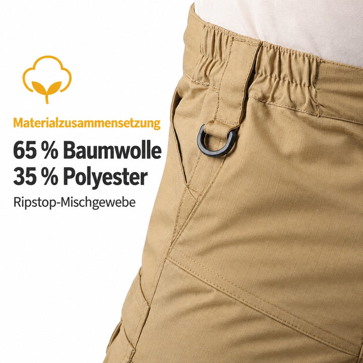 Cargohose für Herren – Urban Pro für Arbeit &amp; Outdoor – Wüstenbraun