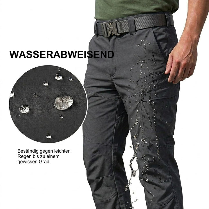Archon Taktische Stretch-Cargohose mit wasserabweisendem Material und vielen Taschen