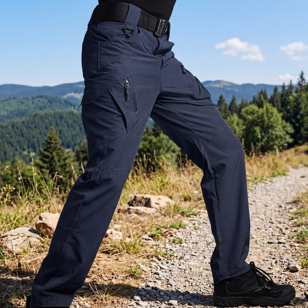 Archon IX9 Leichte Quick-Dry Hose - elastische Outdoor- &amp; Reisehose Marineblau