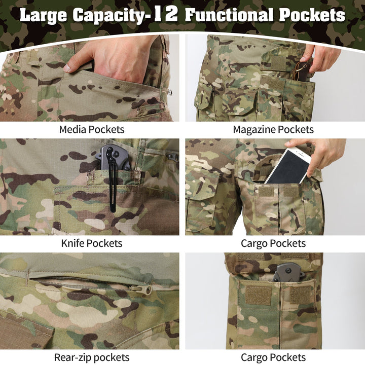G3 Combat Pants with Knee Pads Tactical Pants - TWS USA