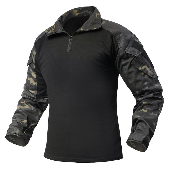G3 Pro Rapid Assault Combat Shirt With Pockets Dark Camo - TWS USA