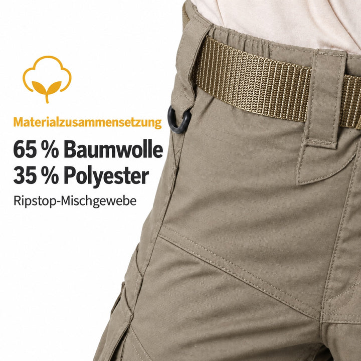 Cargohose für Herren – Urban Pro für Arbeit &amp; Outdoor – Khaki