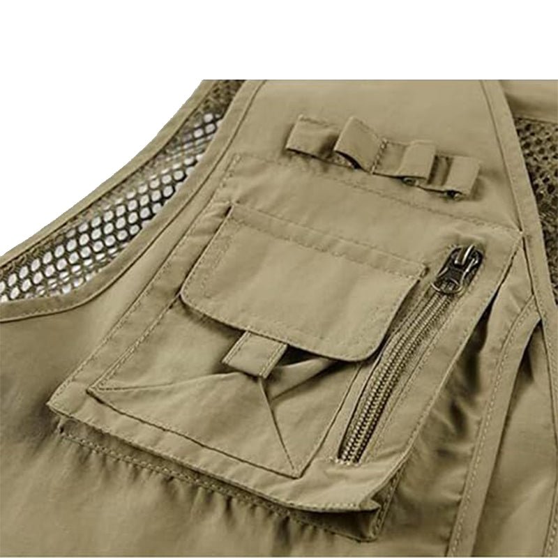Men’s Classic Outdoor Cargo Vest - TWS USA