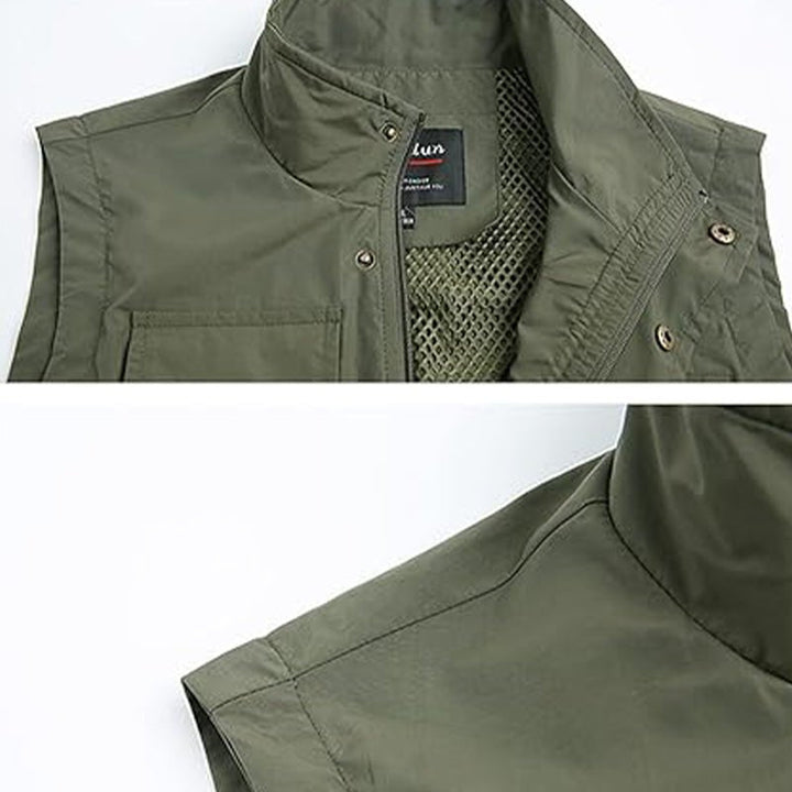 Men’s Classic Utility Cargo Vest - TWS USA