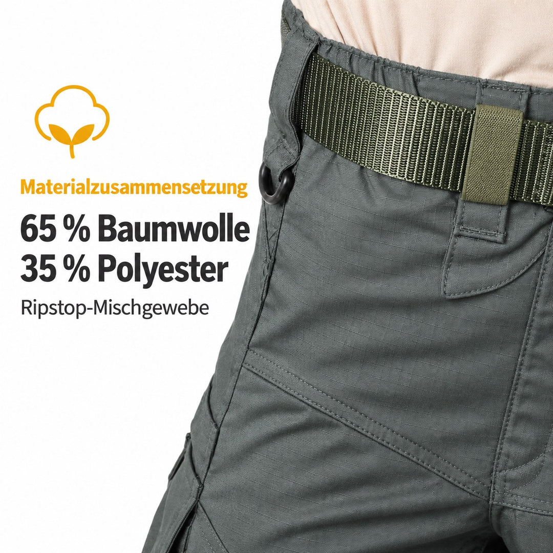 Cargohose für Herren – Urban Pro für Arbeit &amp; Outdoor – Oliv