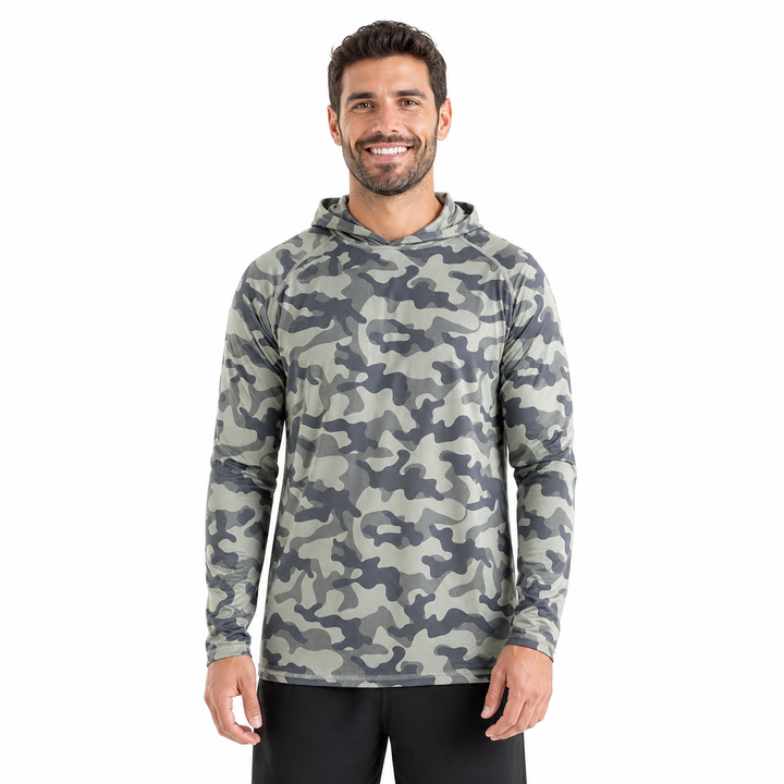 Kapuzen-Angelshirt – UV-Schutz &amp; 4-Wege-Stretch