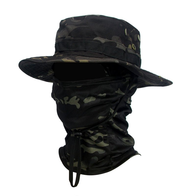 TWS UV Protection Boonie Hat with Balaclava – For Fishing, Hiking, Hunting &amp; Military Use - TWS USA