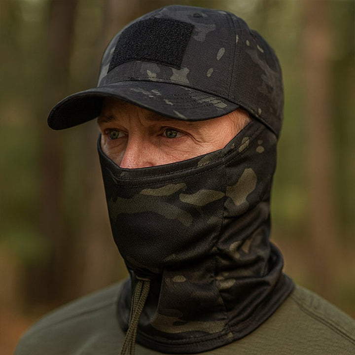 TWS UV Protection Hat with Balaclava – For Fishing, Hiking, Hunting &amp; Military Use - TWS USA