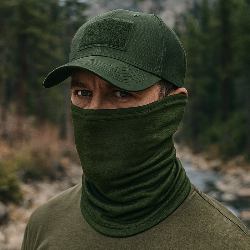 TWS UV Protection Hat with Balaclava – For Fishing, Hiking, Hunting &amp; Military Use - TWS USA