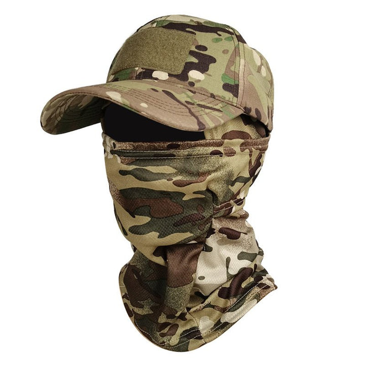 TWS UV Protection Hat with Balaclava – For Fishing, Hiking, Hunting &amp; Military Use - TWS USA