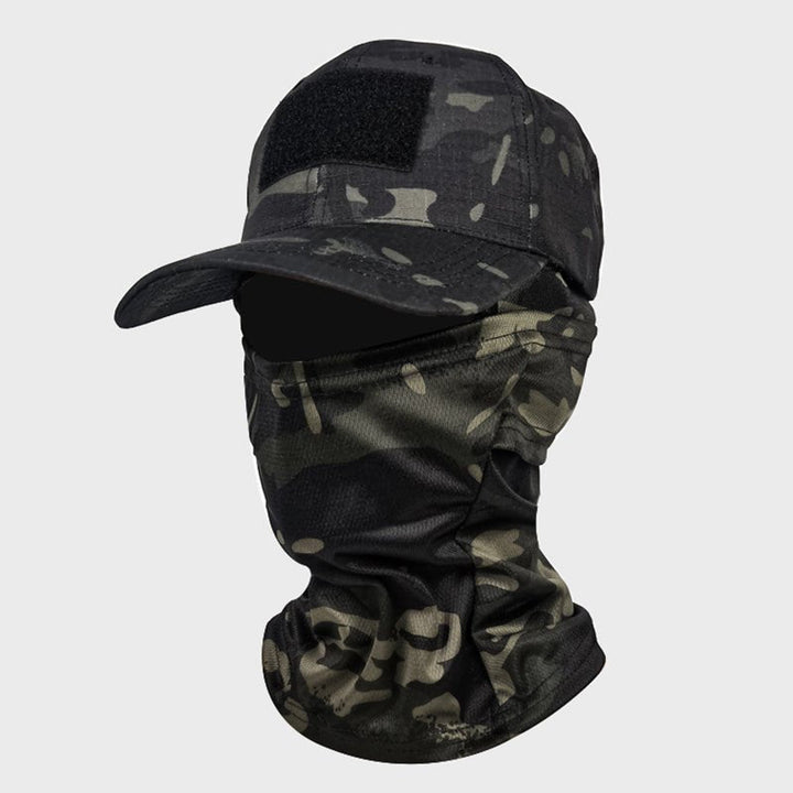 TWS UV Protection Hat with Balaclava – For Fishing, Hiking, Hunting &amp; Military Use - TWS USA