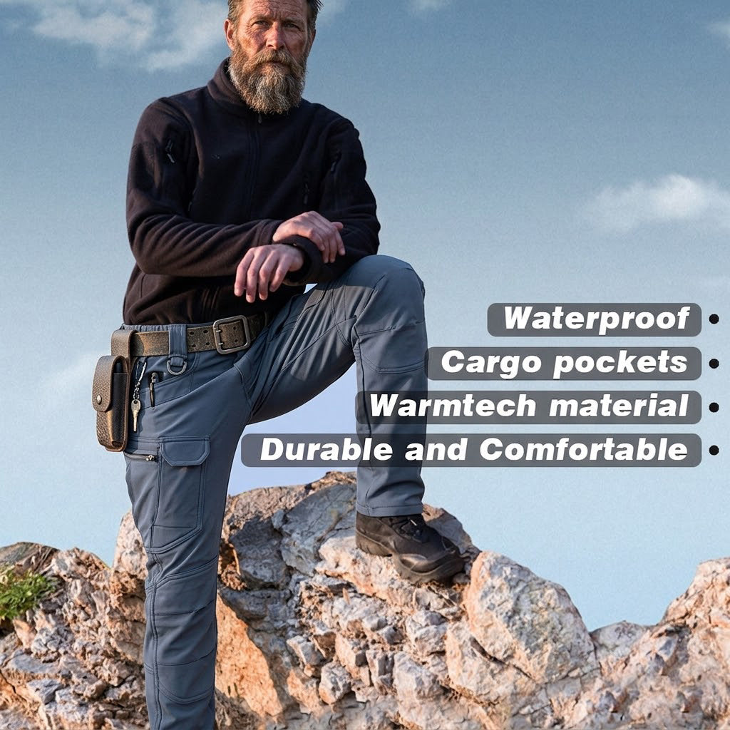 Taktfeld Frost-Shield – Thermogefütterte Softshell- &amp; Einsatzhose