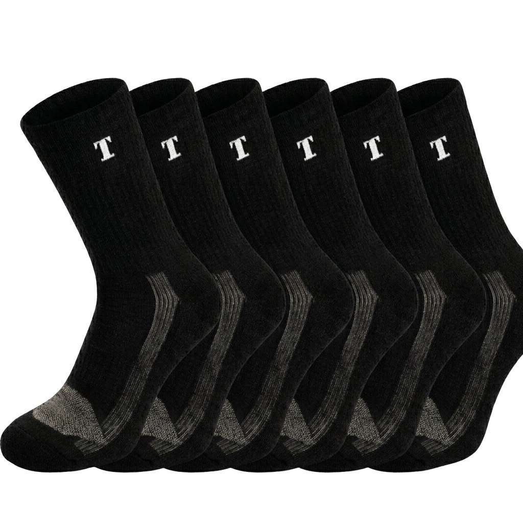 Taktische Duty-Socken – Merino-Nylon-Mix, Wadenlang