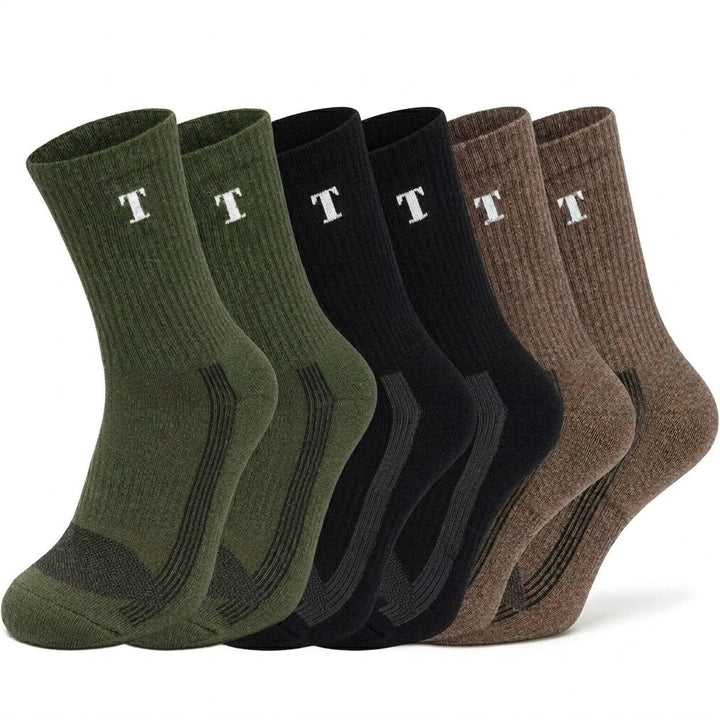 Taktische Duty-Socken – Merino-Nylon-Mix, Wadenlang