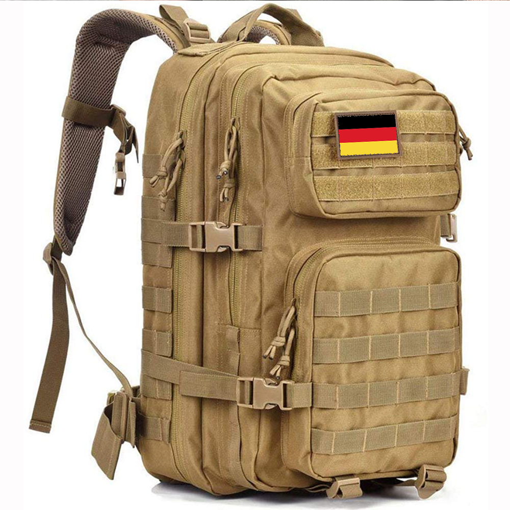 Outdoor-Rucksack mit mehreren Fächern für Wandern und Reisen